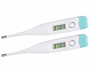 Pearl 2 thermomètres corporels digitaux avec alerte fièvre