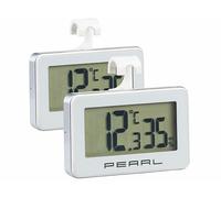 Pearl 2 thermomètres électroniques pour réfrigérateur - Blanc