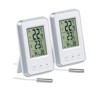 Pearl 2 thermomètres numériques avec sonde extérieure