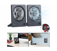 Pearl 2 ventilateurs de table sans fil rechargeables VT-35.T