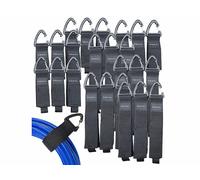 Pearl 24 attache-câbles à scratch avec mousqueton