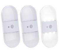 Pearl 3 appliques murales LED sans fil 80 lm avec détecteur de mouvement/obscurité