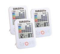 Pearl 3 thermomètres hygromètres digitaux