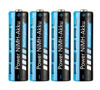 Pearl 4 accumulateurs AA NiMH - 2700 mAh