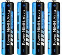 Pearl 4 accumulateurs AAA NiMH - 1100 mAh