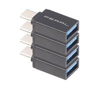 Pearl 4 adaptateurs USB 3.0 femelle vers USB type C mâle
