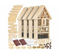 Pearl 4 hôtels à insectes en kit : kits pédagogiques en matériau naturel