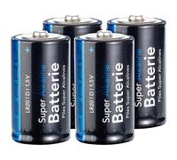 Pearl 4 Piles super alcalines type D (LR20) 1,5V