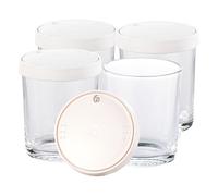 Pearl 4 pots en verre supplémentaires pour yaourtière Pearl