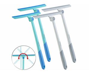 Pearl 4 raclettes en silicone 27,5 cm avec tête pivotante