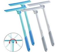 Pearl : 4 raclettes en silicone 27,5 cm avec tête pivotante