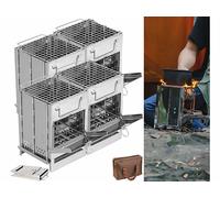 Pearl 4 réchauds à bois pliables