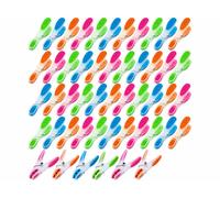 Pearl 50 pinces à linge "Soft Grip" - 4 couleurs