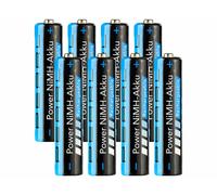 Pearl 8 accumulateurs AAA NiMH - 1100 mAh