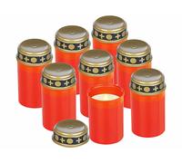 Pearl 8 bougies funéraires à LED effet flamme