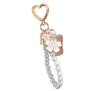 Pearl Accent Porte-clé à clipser pour clés et sacs avec fixation sécurisée, café, Taille unique