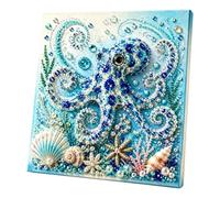 Pearl Art Kit de bricolage Décoration murale Fournitures d'artisanat | Kit de peinture mosaïque de perles pour maison, appartement, cabine, adultes, femmes, maman, papa, épouse, mari