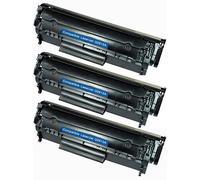 Pearl Basic 3 toners compatibles HP ''Q2612A''