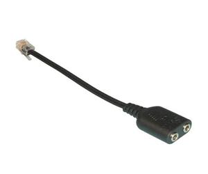 Pearl Basic Adaptateur casque téléphonique RJ9 - jack 3,5 mm