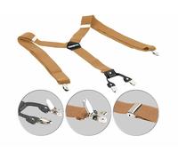 Pearl Basic Bretelles larges en Y à 4 clips - coloris beige