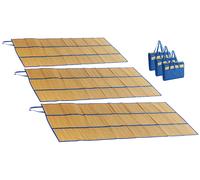 PEARL beach Lot de 3 nattes de Plage Pliables - 180 x 90 cm