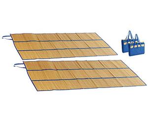 PEARL beach Lot de 2 nattes de Plage Pliables - 180 x 90 cm