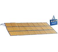 PEARL beach Tapis en Raphia : Tapis de Plage Pliable en Raphia avec poignées de Transport, 180 x 90 cm (Paille)