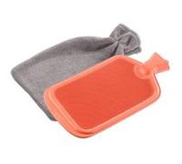 Pearl : Bouillotte classique en caoutchouc - 1.1 litre (avec housse grise) G