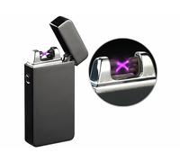 Briquet électronique USB à double arc électrique - Noir [Pearl]