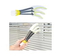 Pearl Brosse nettoyante pour stores vénitiens avec chiffon microfibres