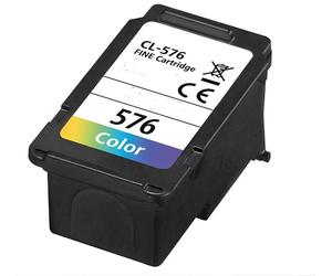 Pearl Cartouche remanufacturée compatible Canon CL-576 - Couleurs CMJ / XL