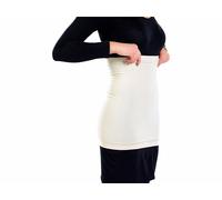 Pearl Ceinture chauffe-reins sans coutures latérales - blanc - XS