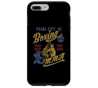 Pearl City Hi Retro Boxe MMA USA Vintage Design Vieilli Coque pour iPhone 7 Plus/8 Plus
