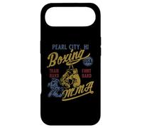 Pearl City Hi Retro Boxe MMA USA Vintage Design Vieilli Coque pour iPhone Air
