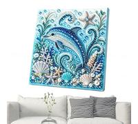 Pearl Craft Kit de bricolage - Décoration murale faite à la main - Kit de | Kit de peinture de perles fait à la main pour décoration murale pour adultes, maison, appartement, cabine, femme