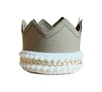 Pearl Crown Hat Photography Props Crown Photoshotage ACCESSOIRES ANNIVERTUmes Fête D'anniversaire Couronne Headwear Baby Birthday Party Crown Crown Pour Photographie