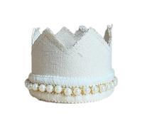 Pearl Crown Hat Photography Props Crown Photoshotage ACCESSOIRES ANNIVERTUmes Fête D'anniversaire Couronne Headwear Baby Birthday Party Crown Crown Pour Photographie