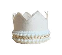 Pearl Crown Hat Photography Props Crown Photoshotage ACCESSOIRES ANNIVERTUmes Fête D'anniversaire Couronne Headwear Baby Birthday Party Crown Crown Pour Photographie