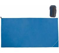 Pearl Drap de bain en microfibres 200 x 100 cm avec sac - coloris bleu