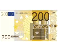 Pearl Drap de Bain Microfibre Design Billet de 200 € - 180 x 90 cm