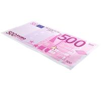 Pearl Drap de bain microfibre design billet de 500 € - 180 x 90 cm