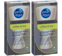 PEARL DROPS Coffee & Tea Dentifrice(S) 2x50 ml