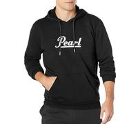 Pearl Drums Logo Hoodies Long Sleeve Pullover Loose Mens Hoody Men Sweatershirt Size XL