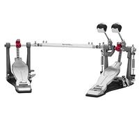 Pearl Eliminator Solo Double pédale de grosse caisse avec caméra d'action progressive Red Radical