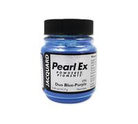 Jacquard Pearl-Ex Pigment by, Creates Metallic or Pearlescent Effect, .5 Ounce Jar, Duo Blue-Purple