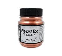 Jacquard Pearl-Ex Pigment by, Creates Metallic or Pearlescent Effect, .5 Ounce Jar, Hot Copper