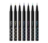 Pearl Eyeliner Kit - 7pcs Glitter Waterproof Eye Color Set | Smudge Resistant Liquid Liner Pens, Professional Eye Makeup Collection | High Pigment Shimmer Beauty Set For Women Girls Part
