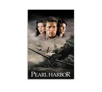 Pearl Harbor Poster esthétique sur toile pour chambre à coucher, décoration murale sans cadre, 40 x 60 cm