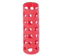 Pearl Housse en silicone 20 cm pour bouteille en verre - Rouge