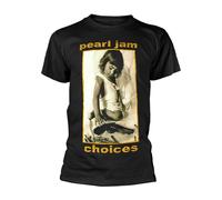 PEARL JAM - CHOICES BLACK T-Shirt, Front & Back Print XX-Large